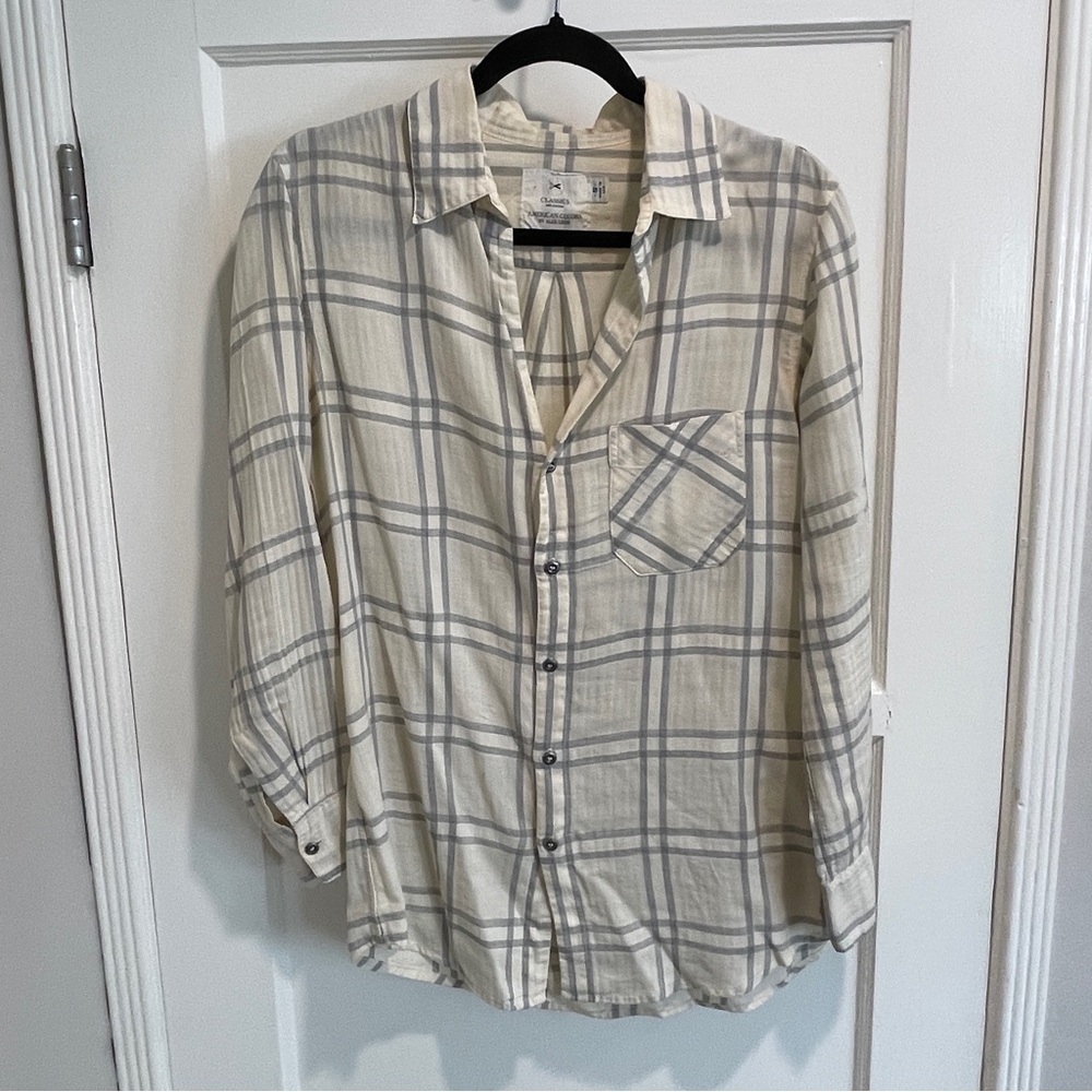 Classics American Colors by Alex Lehr - Plaid Button Down